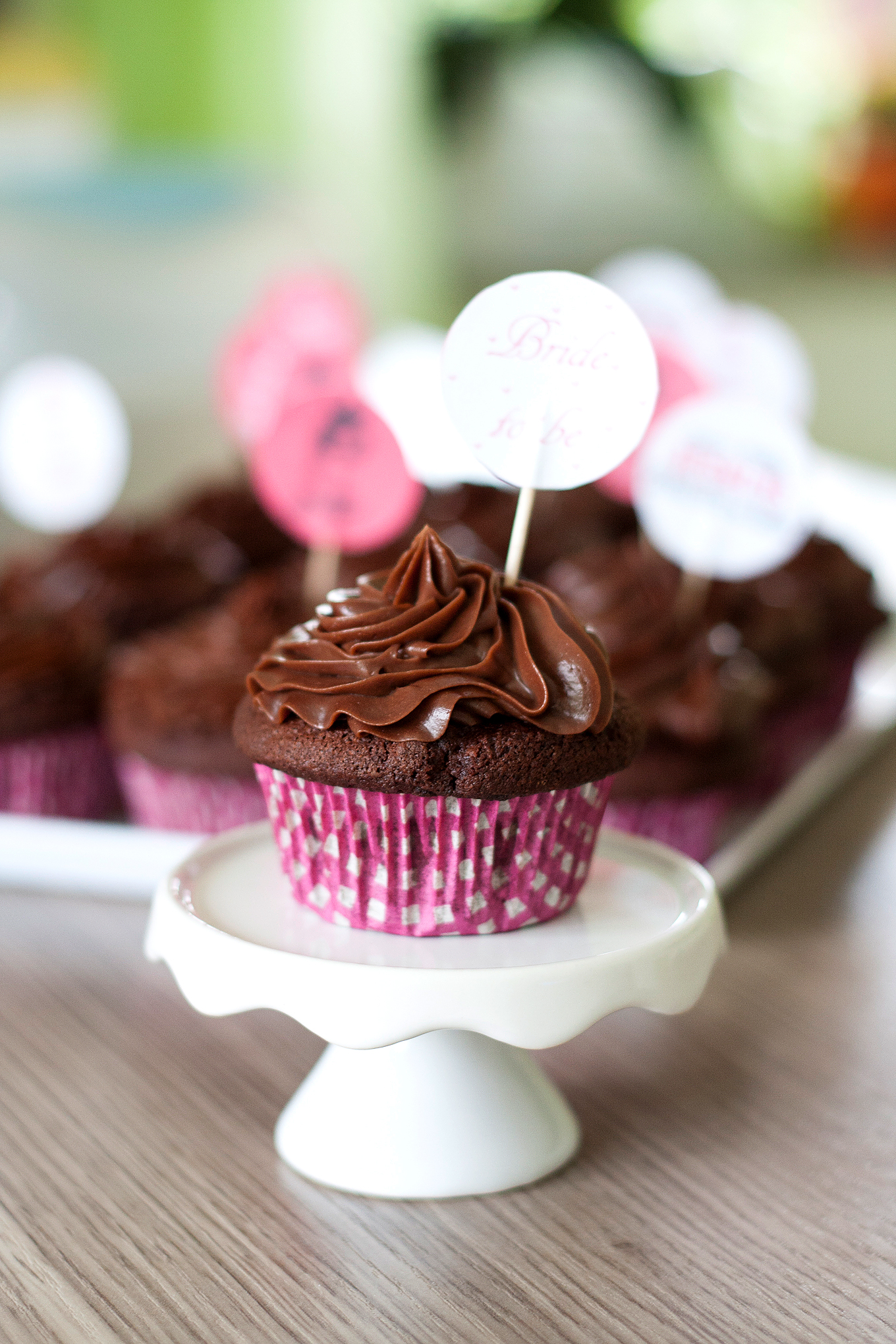 Nutella Cupcakes mit Mascarpone-Topping